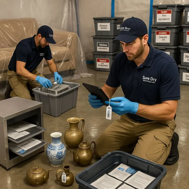 Content Protection and Restoration process in Eastwood, LA