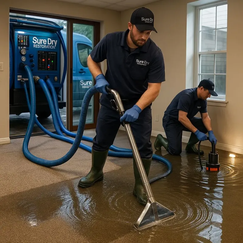 Water Extraction and Removal process in Eastwood, LA